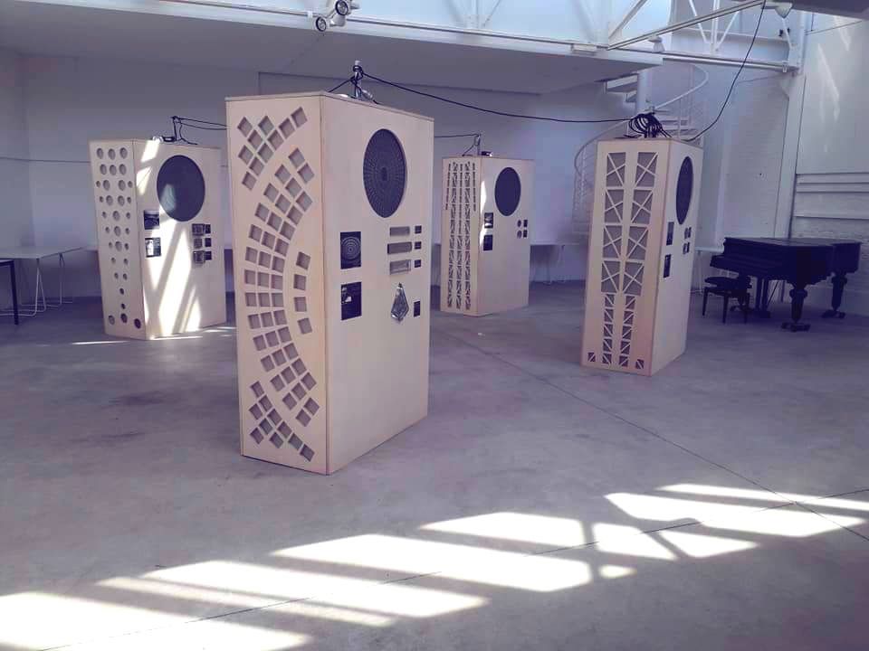 Exposition à la Maison de l'Architecture, Amiens, 2019