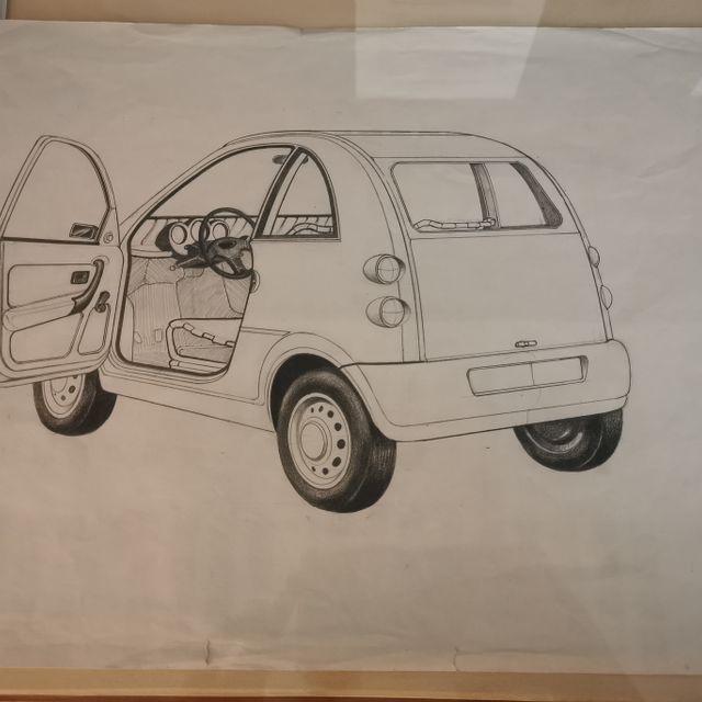 Croquis de Robert Opron