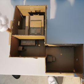 Des maquettes en carton