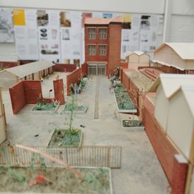 Maquette d'une friche amiénoise