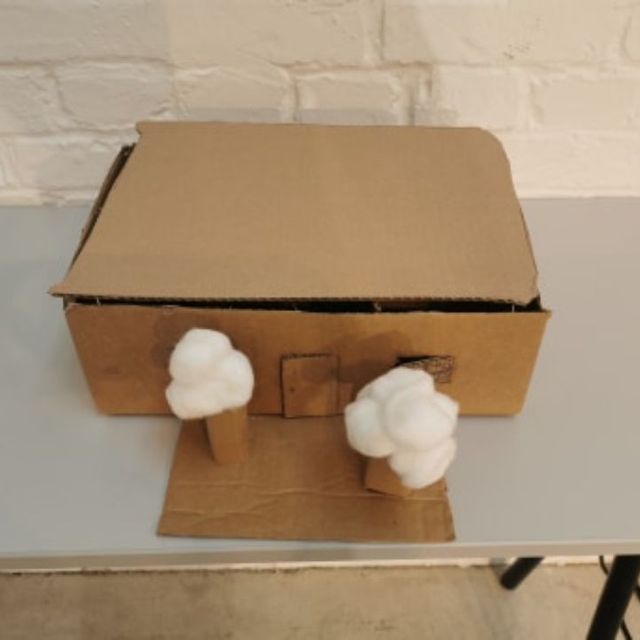 De belles réalisations en carton